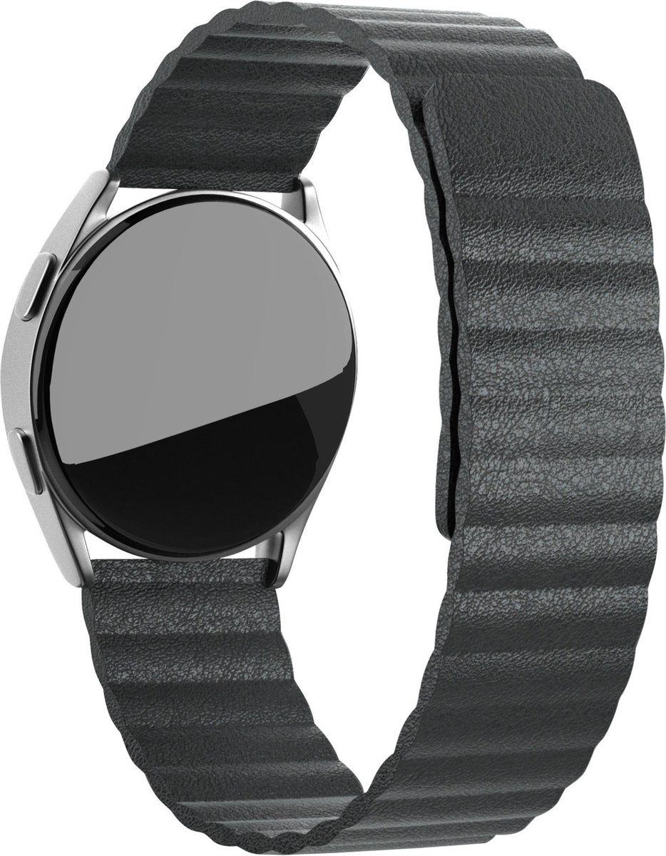 Bracelet de montre connectée en cuir - Convient au bracelet en cuir Samsung Gear  Sport... | bol.com