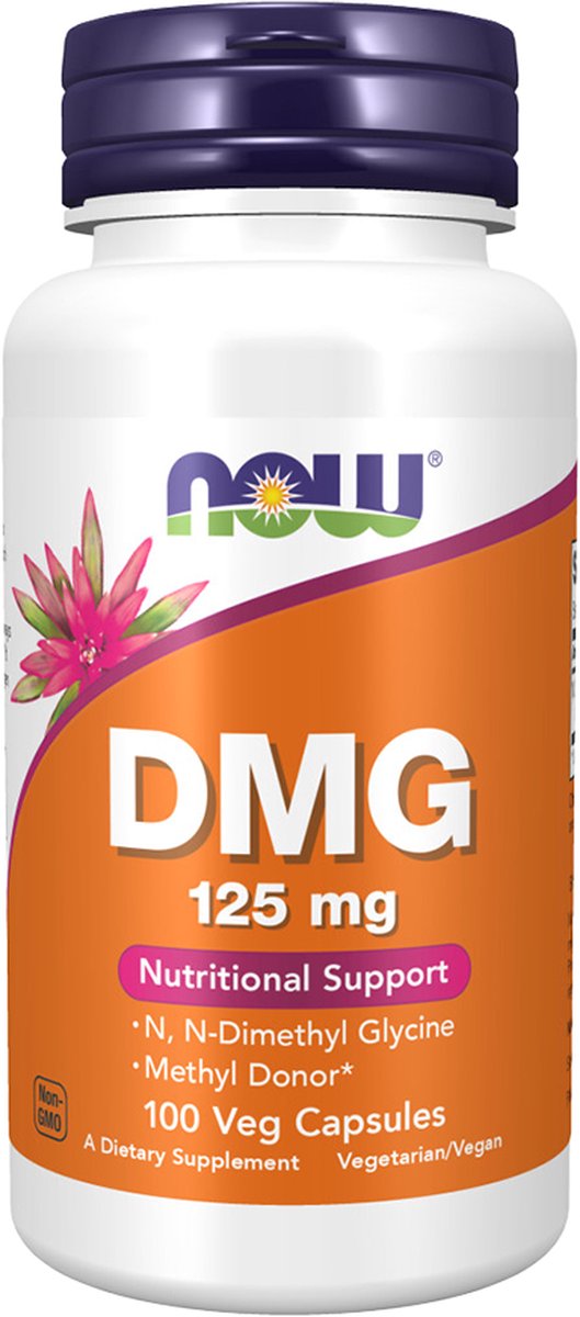 Goedkoopste NOW Foods - DMG Pangaamzuur B15 125 mg - 100 capsules