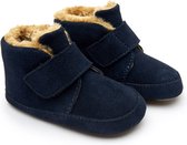 OLD SOLES - Hoge sneaker - Shloofy - suede - navy