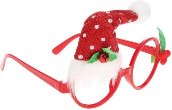 Incubus Kaliber Ellende Kerst bril - kerstbril - versiering - kerst decor - kerstman - kerstmis -  christmas -... | bol.com