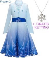 Wonderbaarlijk bol.com | Frozen 2 Elsa jurk ster Deluxe 104-110 (110) + GRATIS EZ-73