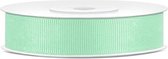 Grosgrain grof lint, kleur mint, 15 mm x 25 meter