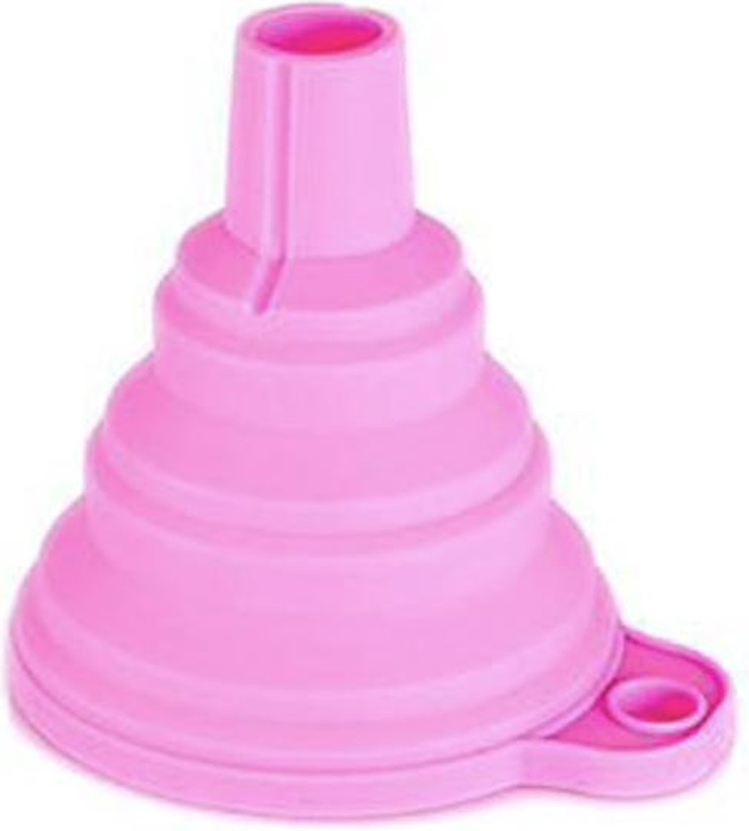 Invouwbare Siliconen Trechter Roze