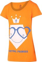 KNVB - Nederlands Elftal - Leeuwinnen T-shirt Dames Voetbal Prinses Blanco-M