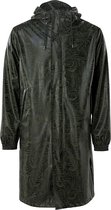 Rains Fishtail Parka Regenjas Unisex - Groen - Maat M