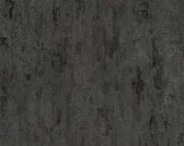 AS Creation Trendwall 2 - RUW METAAL BEHANG - Industrieel - zwart grijs - 1005 x 53 cm