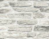 STENEN BEHANG - Beige Creme Grijs - Industrieel behang - AS Creation Il Decoro