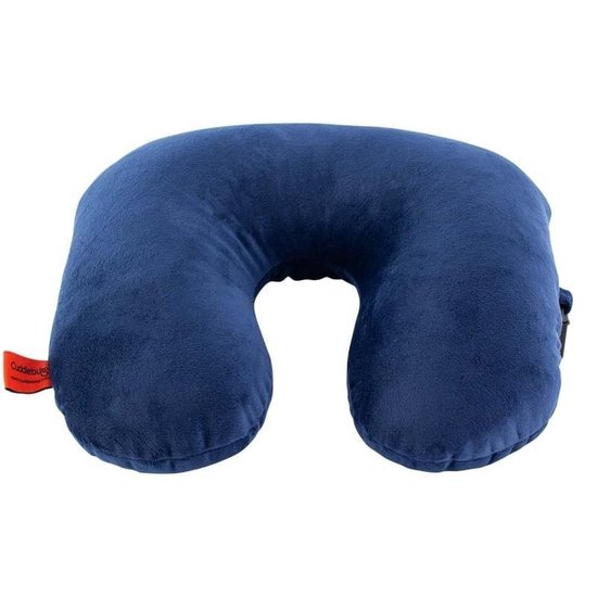 Cuddlebug Reiskussen 2-in-1 Hoofd - nekkussen - 30 cm Blauw - R pet van Cuddlebug — afbeelding 4