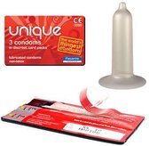 Pasante Pasante Unique Latex-vrije condooms 3 stuks