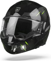 Scorpion Exo-Tech Pulse Zwart Systeemhelm - Motorhelm - Maat M