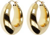 Long bold Round Hoops earrings WSBZ01629YY