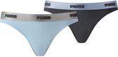 Puma Dames Silver Bikini Lightblauw/Periscoop 2-pack-L