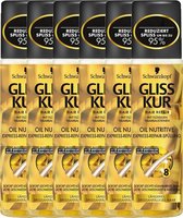 Gliss Kur Anti-Klit Spray Oil - 6 x 200ml - voordeelverpakking