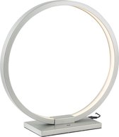 Tafellamp LED Design Zilver Rond - Scaldare Baiso