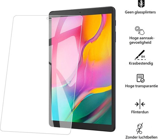 Screenprotector - Geschikt voor Samsung Galaxy Tab 7.0 - Extra Sterk - Beschermglas - Gehard Glas - Tempered Glass - Screen Protector