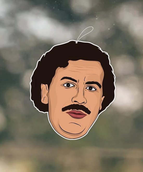 Pablo Lemon COOL&FAMOUS AIRFRESHENER PABLO ESCOBAR LEMON | bol.com