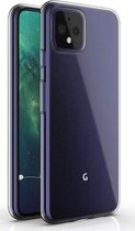 Google Pixel 4 Hoesje Dun TPU Transparant