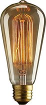 2 stuks Vintage Edison Licht Bulb Dimbaar | Retro Filament Lamp | 40 Watt E27 Lichtbron | Dimbare Kooldraad Lamp