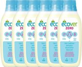 Ecover - Wasverzachter Zero - Gevoelige huid - 6 x 750 ml - Voordeelverpakking - 150 wasbeurten