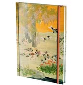 Bekking & Blitz - Notitieboek - A5 formaat - Kunst – Vogels – Duiven – Doves - Peace Palace – Vredespaleis Den Haag