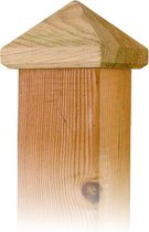 Intergard Paalornament hout voor tuinpaal piramide 100mm