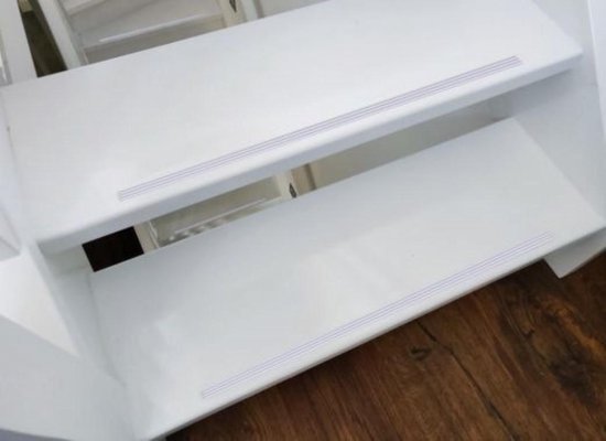 Antislip rubber trap strip zelfklevend 15m x 13,5mm Wit | bol