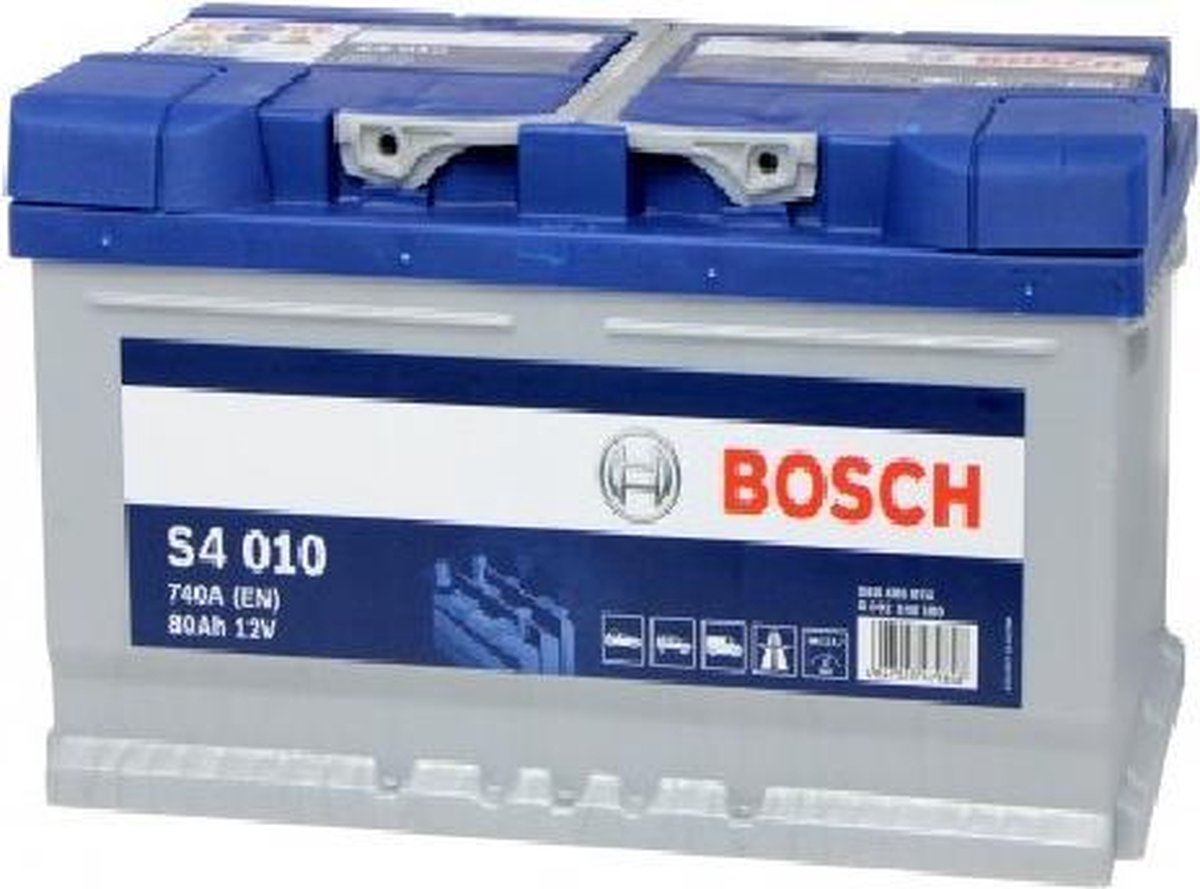 BOSCH | Accu - 12V 80Ah | S4010 - 0 092 S40 100 | Auto Start Accu | bol.com
