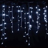 LED Kerstverlichting gordijn 4 meter Koel Wit