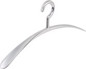 De Kledinghanger Gigant - 12 x Garderobehanger Apollo aluminium, 45 cm