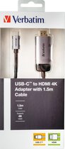 Verbatim USB-C naar HDMI 4K ADAPTER - USB