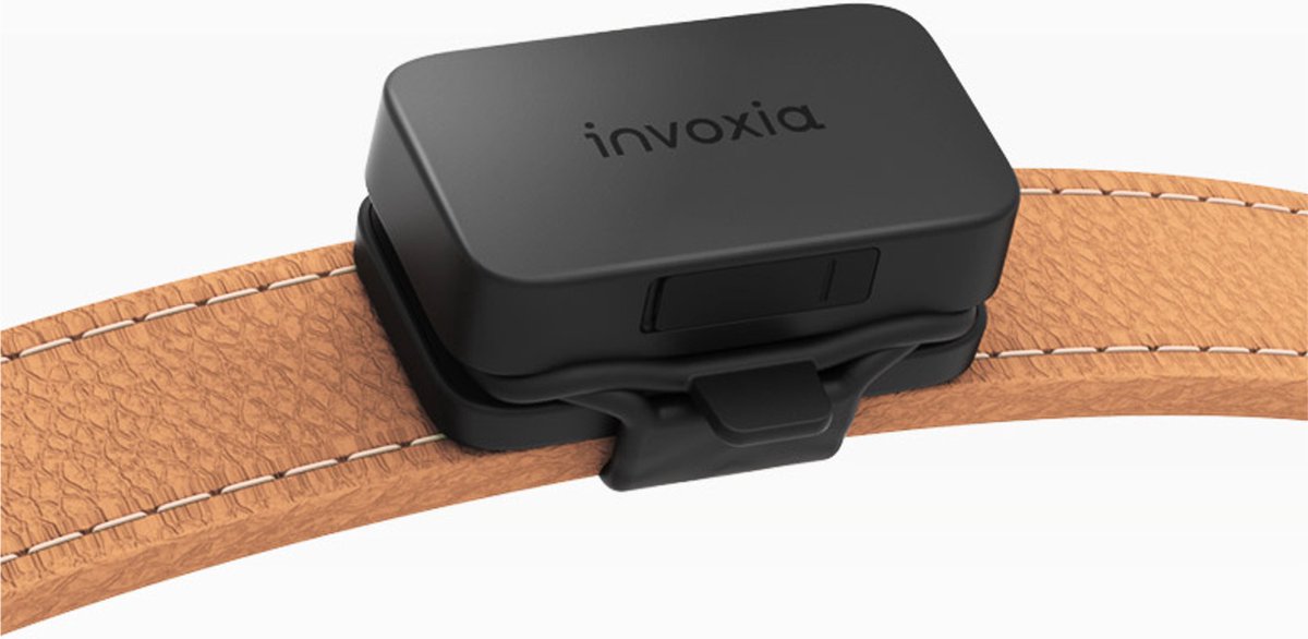 Invoxia - Huisdier GPS Tracker - Zonder Simkaart - Tot 1 Maand Batterijduur - Track & Trace Volgsysteem - Zwart - Invoxia