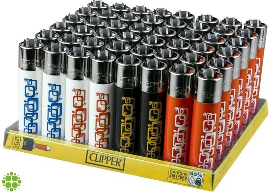 Clippers Aansteker - 48 stuks- Aansteker, Vuursteen aansteker, vuursteenaasteker, vuurwerk, koken, Vuurwerk - Kaarsen- Hervulbaar,
