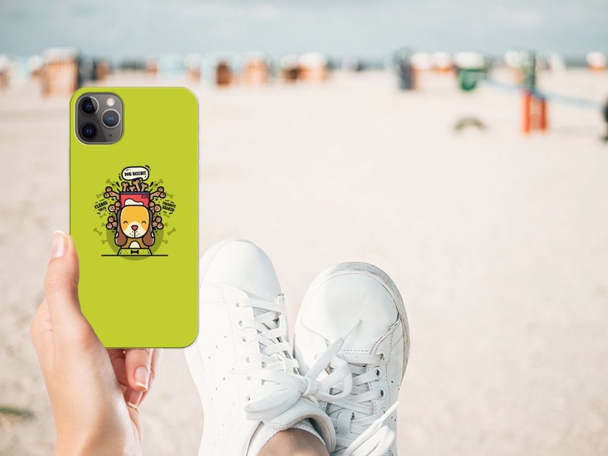Apple iPhone 11 Pro Max Telefoonhoesje met Naam Doggy Biscuit