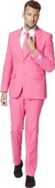 OppoSuits Mr. Pink - Heren Pak - Casual Effen Gekleurd - Roze - Maat EU 62