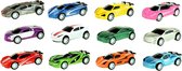 Toi-toys Raceauto's Pull Back 12-delig 7 Cm Multicolor