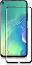 Screenprotector geschikt voor Huawei P20 lite 2019 Full Cover Glass Screenprotector Zwart - Ntech