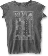 Bob Dylan Dames Tshirt -S- Curry Hicks Cage Grijs