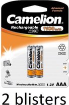 Camelion oplaadbare batterij AAA 1100mah - 8 stuks