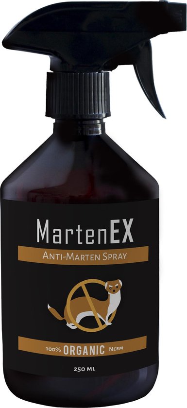 MartenEX - Ongediertewering - Marter Afstotende Spray - 250ml | Marterverjager en Marterval Alternatief | Zonder DEET | Marterverjager Auto