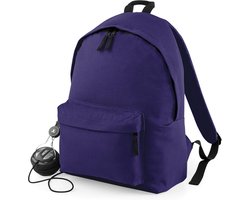 Original Fashion Backpack/Rugzak BagBase - 18 Liter Purple