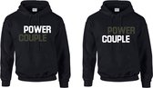 Setje Power Couple | Truien voor stel | Vriend en Vriendin Power Couple | Hoodies Man Vrouw | Voor een Power stel power couple hoodie | Cadeau voor je liefste | Truien voor een ker