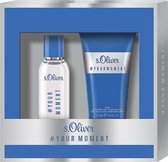 s.Oliver #Your Moment Men geschenkset (2-delig)