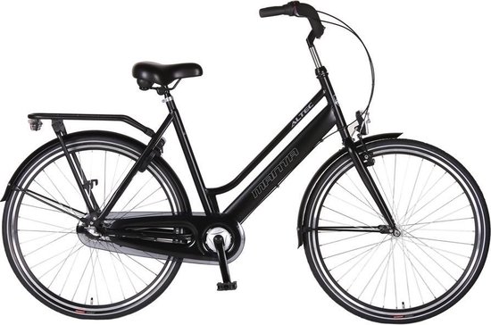 Altec Manta - Fiets - Vrouwen - Matzwart - 56 cm | bol.com