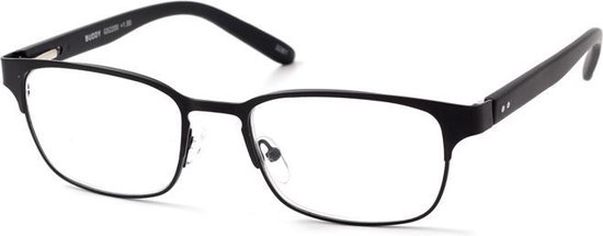 Leesbril INY Buddy +1.50 Zwart - stevige lichtmetalen leesbril van  onberispelijke... | bol.com
