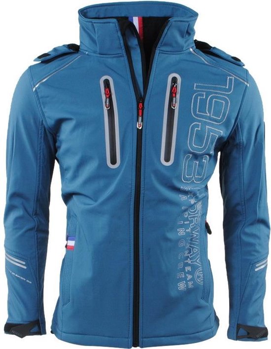 Geographical Norway - Heren Softshell, zwart., 3XL