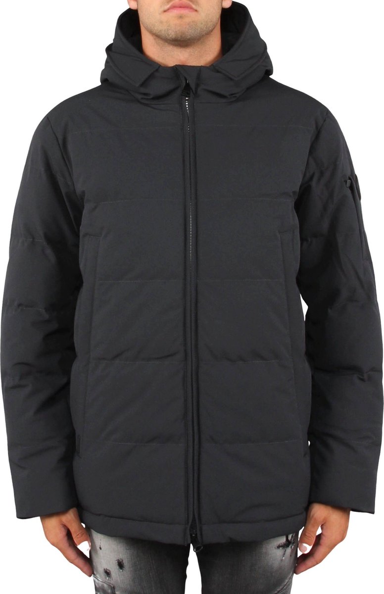 Mitchell Parka Jas Heren Dark Navy Blue XS