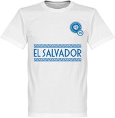 El Salvador Team T-Shirt - Wit - XS