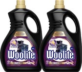 Woolite - Zwart & Donker met keratine - Vloeibaar wasmiddel - 2 x 2 liter