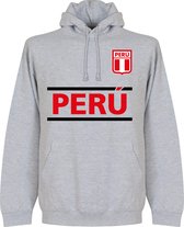 Peru Team Hooded Sweater - Grijs - S