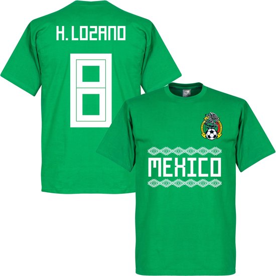 Mexico H. Lozano 8 Team T-Shirt - XS
